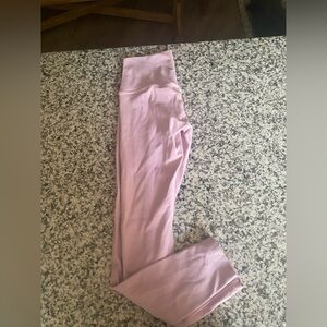 Pink Lululemon Leggings